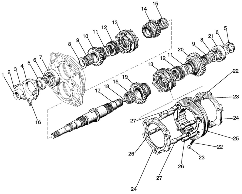 Коробка передач беларус 1221 схема