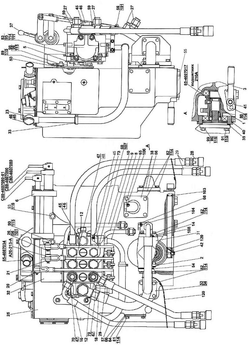 Схема подключения распределителя мтз 1221